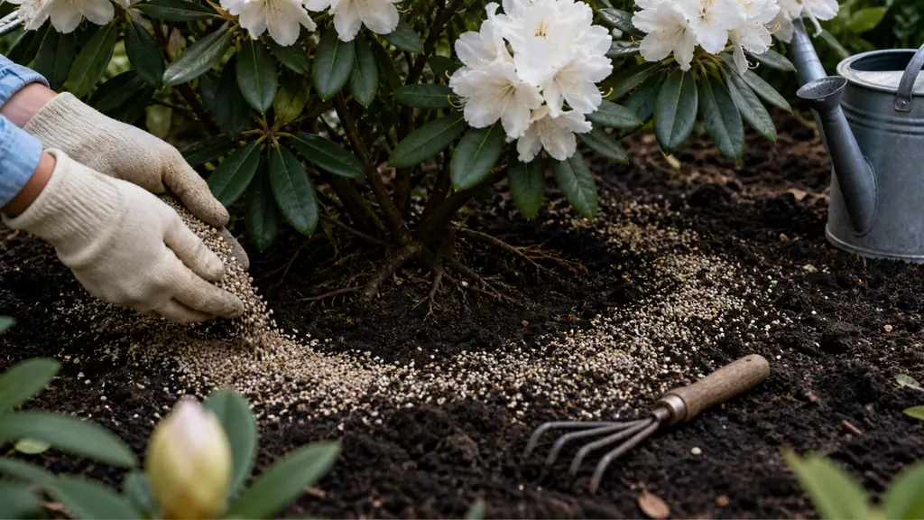 Engrais rhododendron : quand l’apporter sans brûler les racines ?